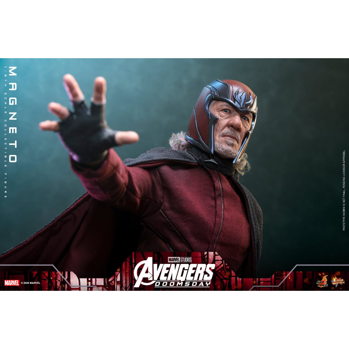 Hot Toys - Magneto MMS, 1/6 Scale - Avengers: Doomsday