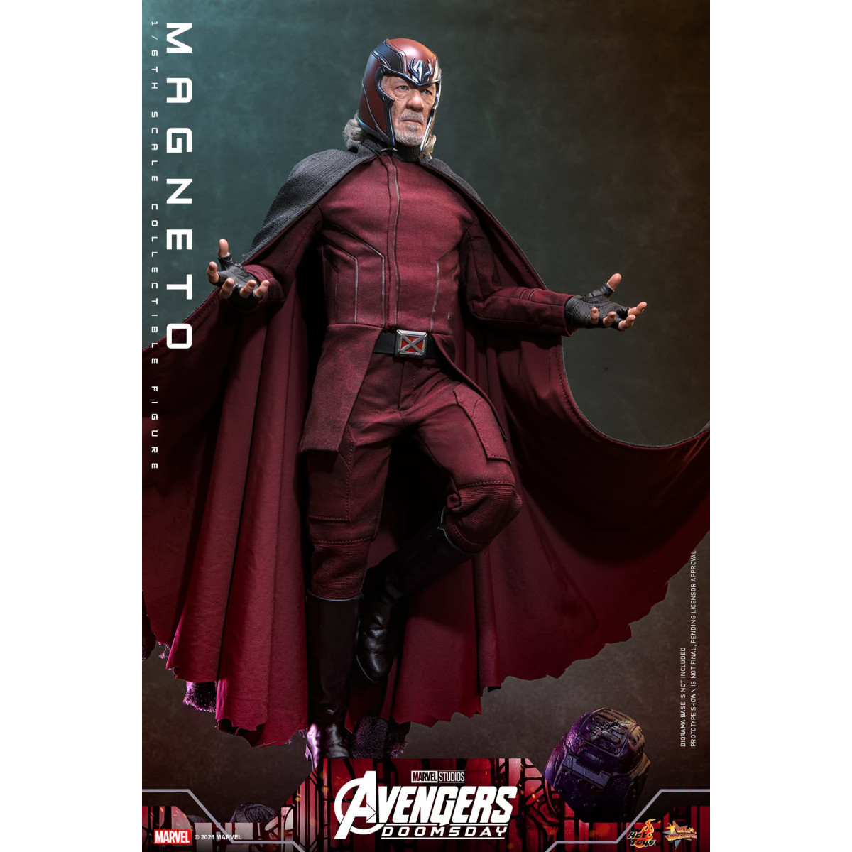 Hot Toys - Magneto MMS, 1/6 Scale - Avengers: Doomsday
