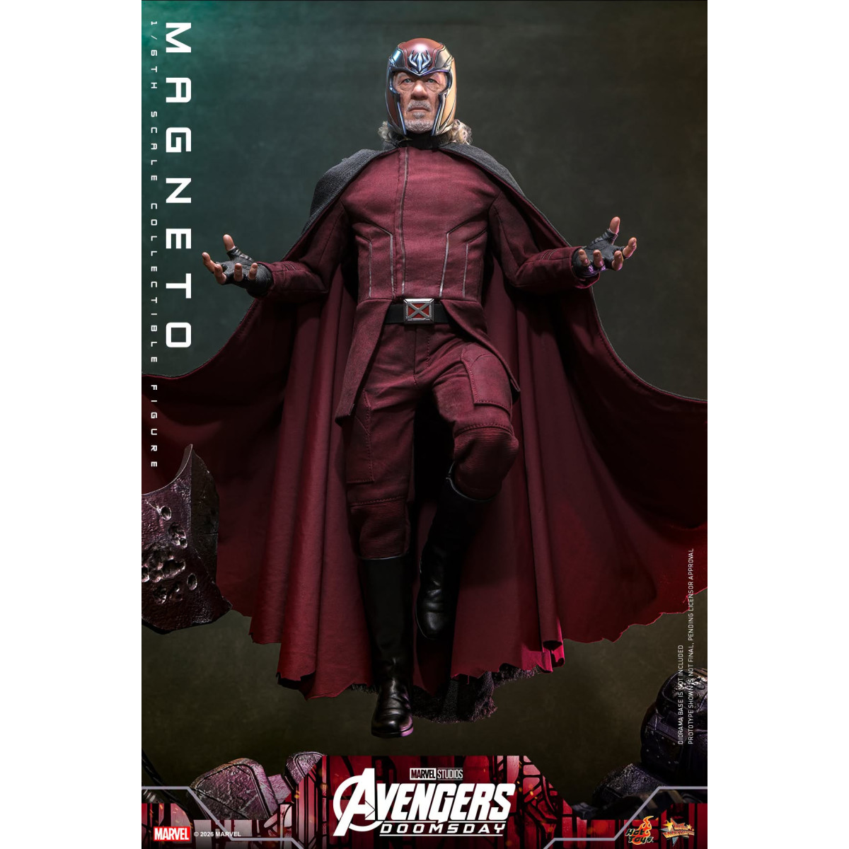 Hot Toys - Magneto MMS, 1/6 Scale - Avengers: Doomsday