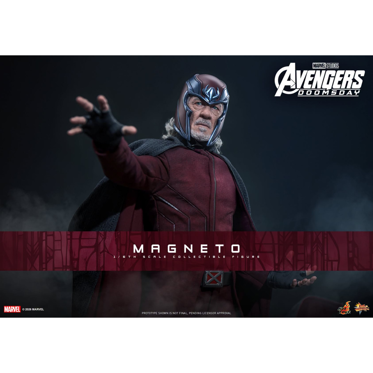 Hot Toys - Magneto MMS, 1/6 Scale - Avengers: Doomsday