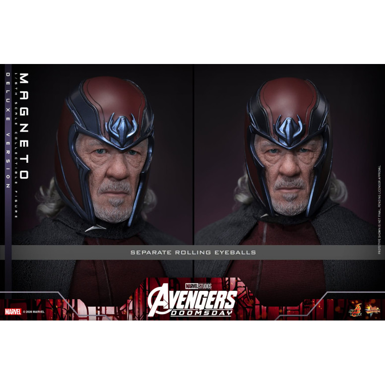 Hot Toys - Magneto Deluxe version MMS , 1/6 scale - Avengers: Doomsday