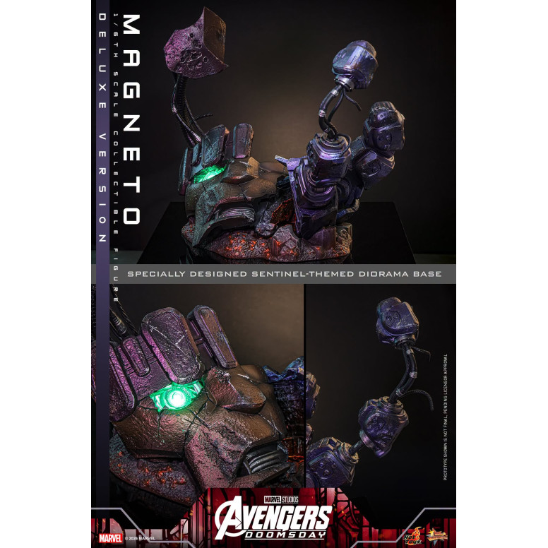 Hot Toys - Magneto Deluxe version MMS , 1/6 scale - Avengers: Doomsday