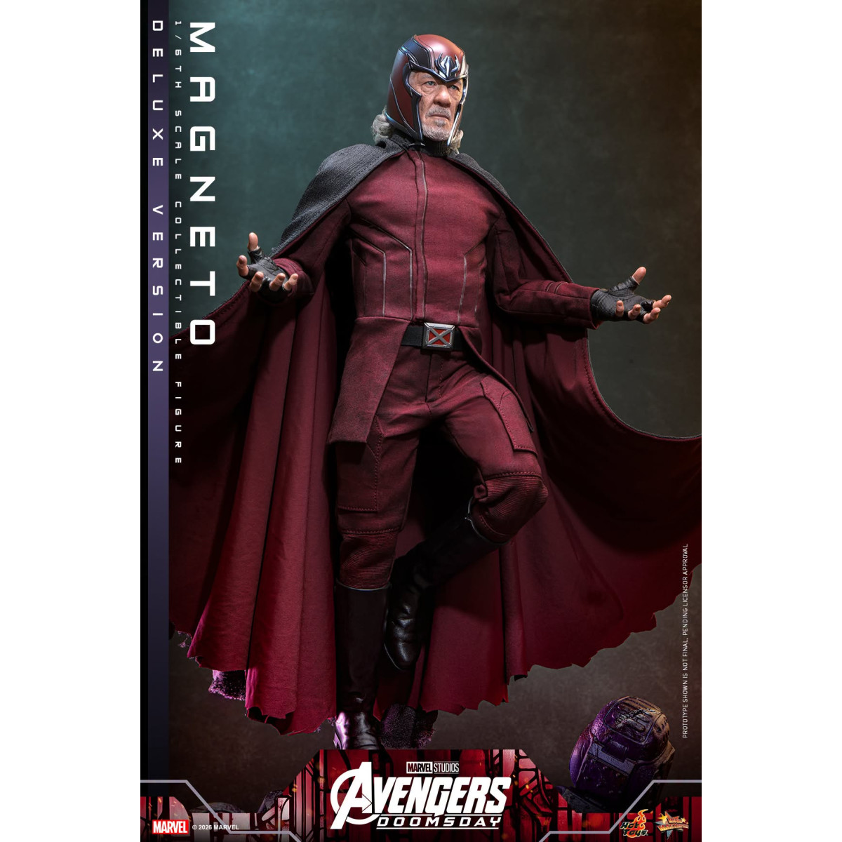 Hot Toys - Magneto Deluxe version MMS , 1/6 scale - Avengers: Doomsday