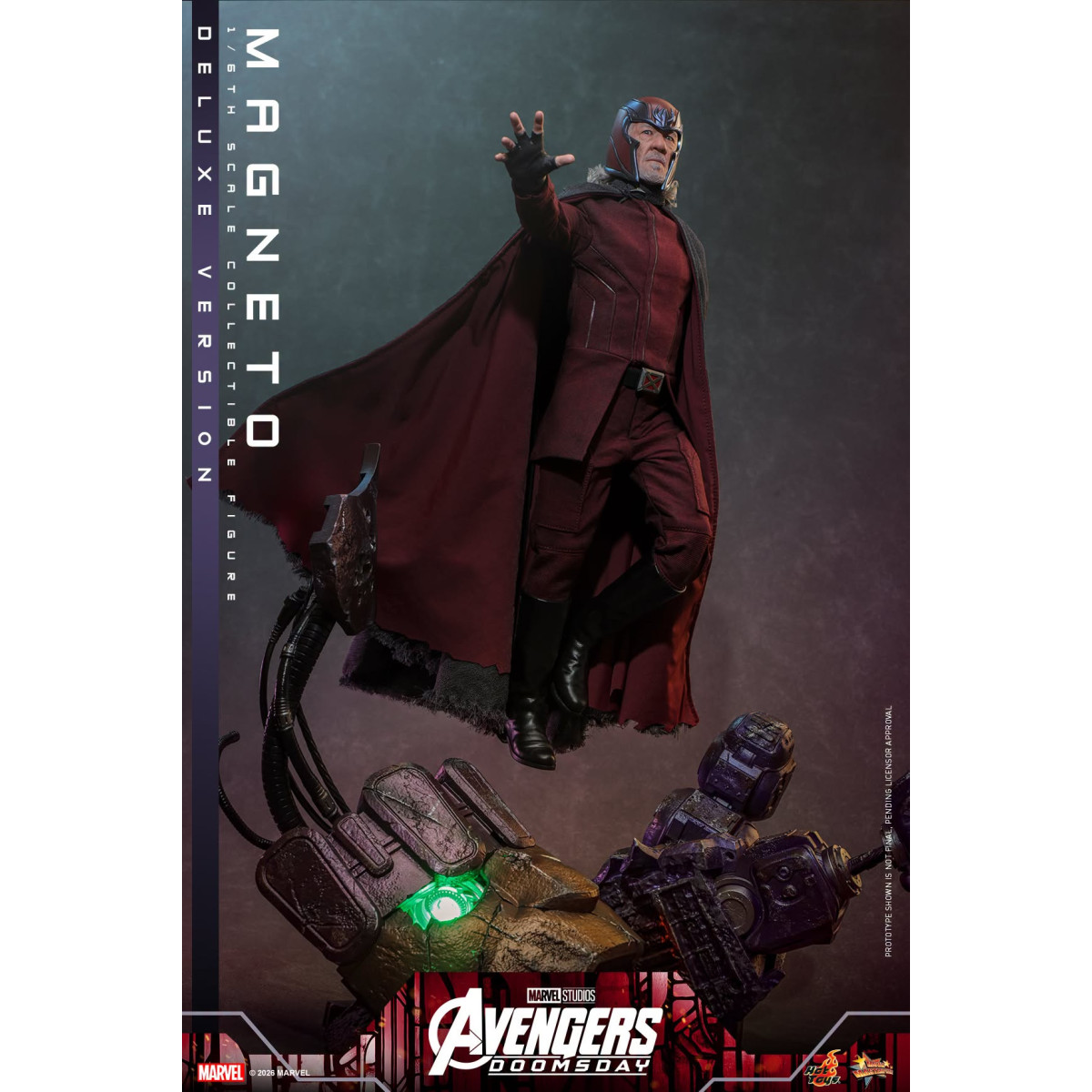 Hot Toys - Magneto Deluxe version MMS , 1/6 scale - Avengers: Doomsday