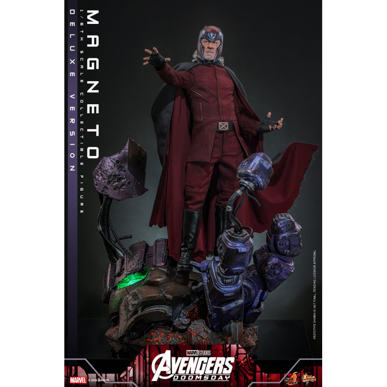 Hot Toys - Magneto Deluxe version MMS , 1/6 scale - Avengers: Doomsday