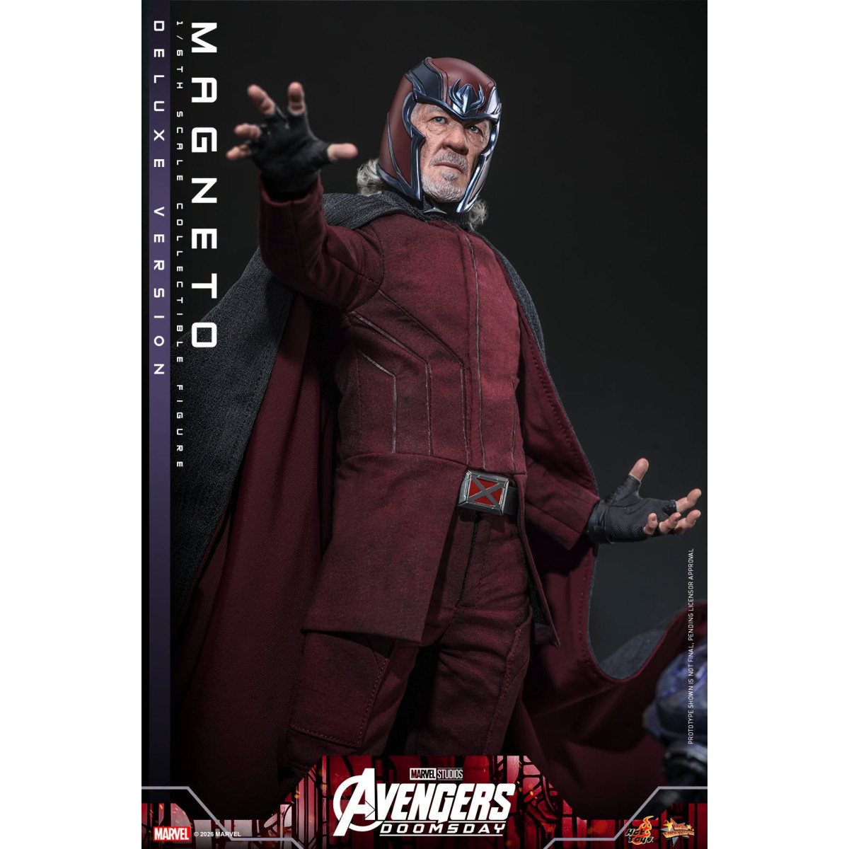 Hot Toys - Magneto Deluxe version MMS , 1/6 scale - Avengers: Doomsday