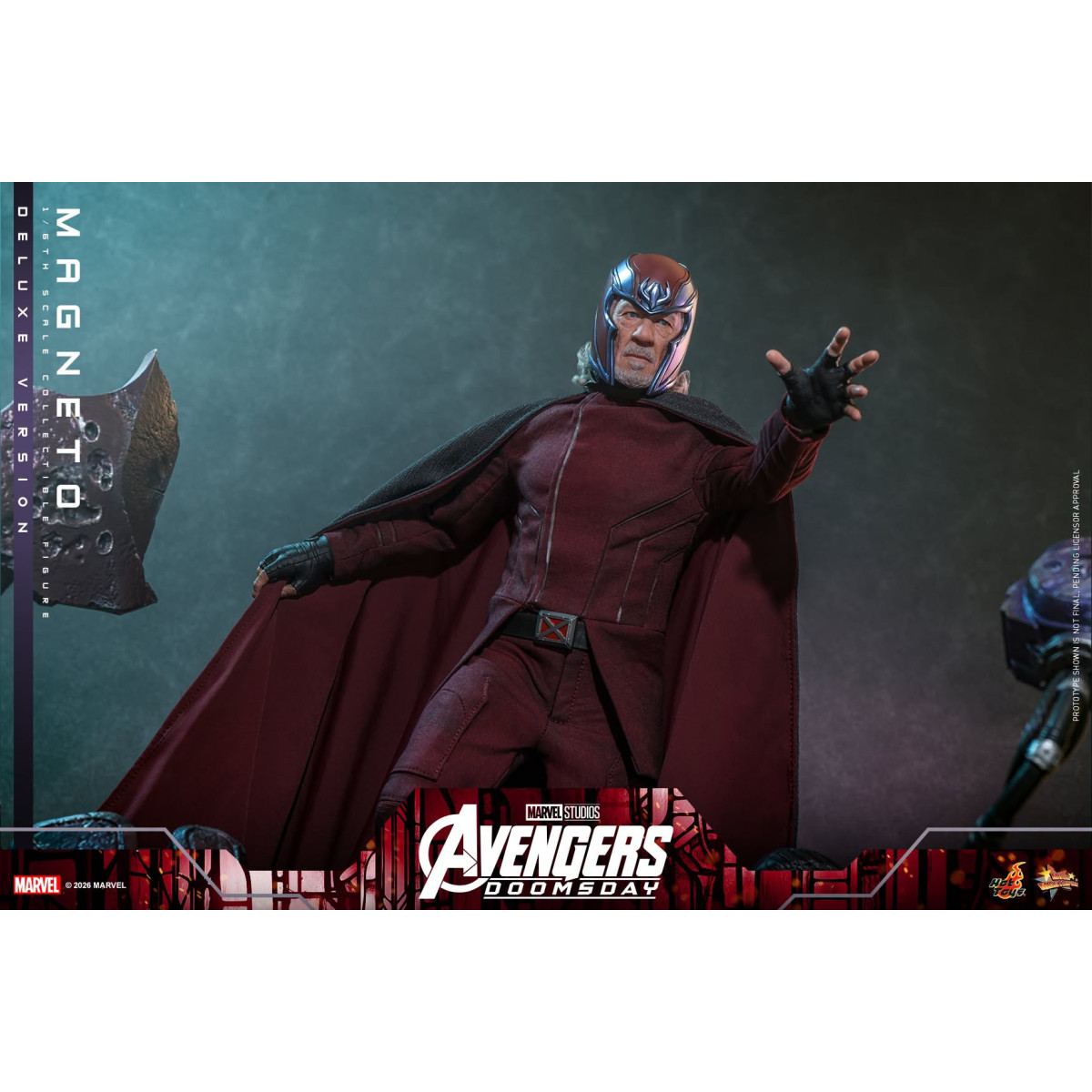 Hot Toys - Magneto Deluxe version MMS , 1/6 scale - Avengers: Doomsday