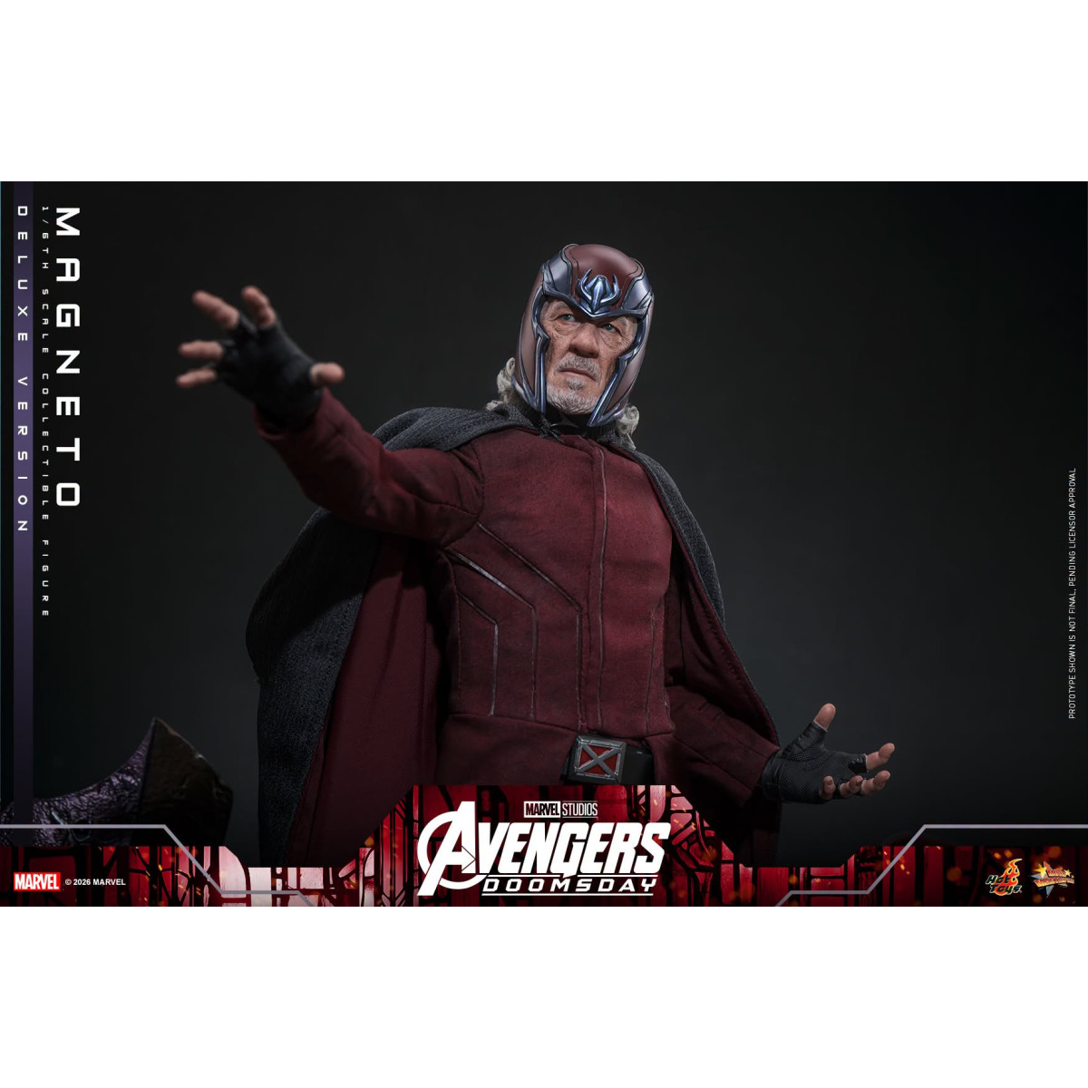 Hot Toys - Magneto Deluxe version MMS , 1/6 scale - Avengers: Doomsday