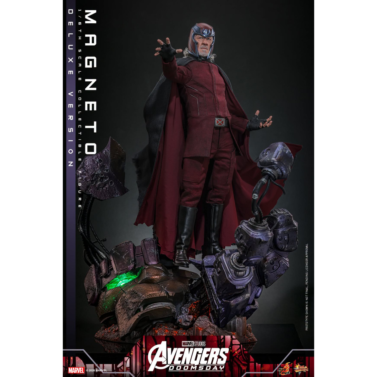 Hot Toys - Magneto Deluxe version MMS , 1/6 scale - Avengers: Doomsday