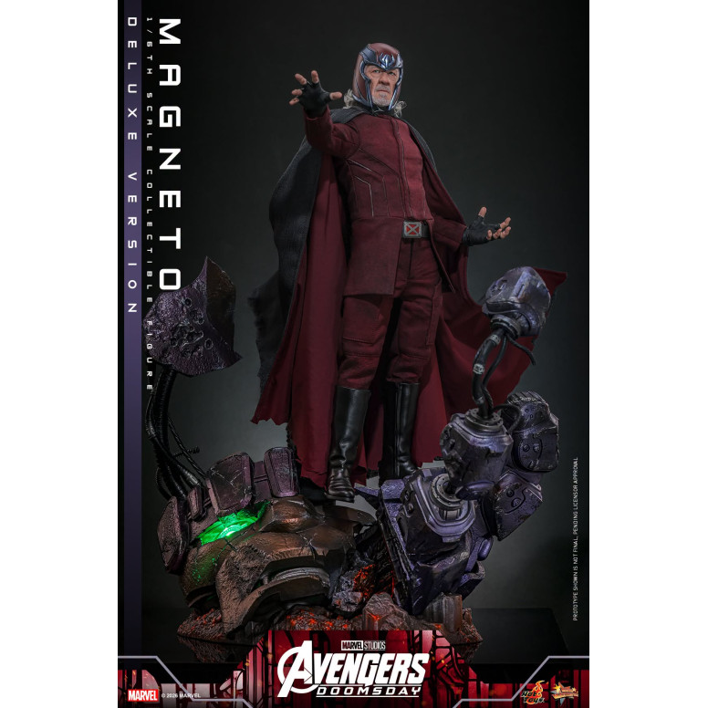Hot Toys - Magneto Deluxe version MMS , 1/6 scale - Avengers: Doomsday