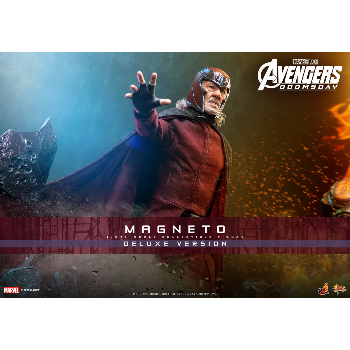 Hot Toys - Magneto Deluxe version MMS , 1/6 scale - Avengers: Doomsday