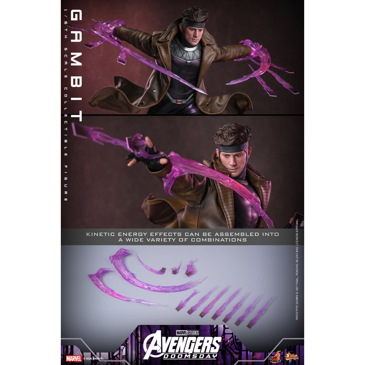 Hot Toys - Gambit MMS, 1/6 Scale - Avengers: Doomsday