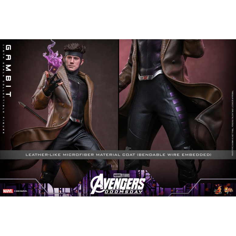 Hot Toys - Gambit MMS, 1/6 Scale - Avengers: Doomsday
