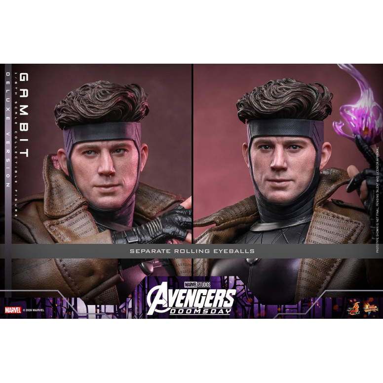 Hot Toys - Gambit Deluxe version MMS , 1/6 scale - Avengers: Doomsday