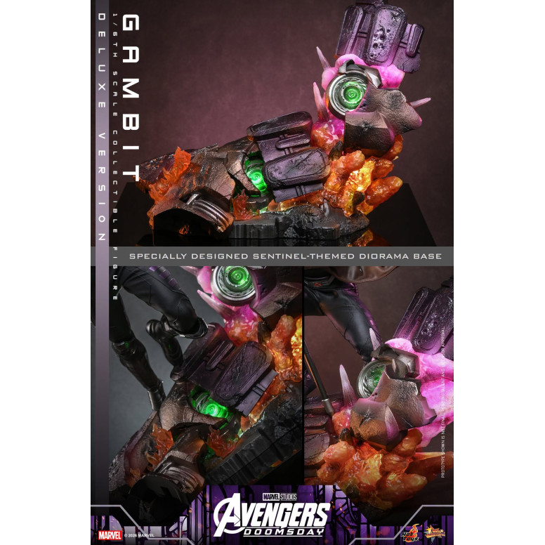 Hot Toys - Gambit Deluxe version MMS , 1/6 scale - Avengers: Doomsday