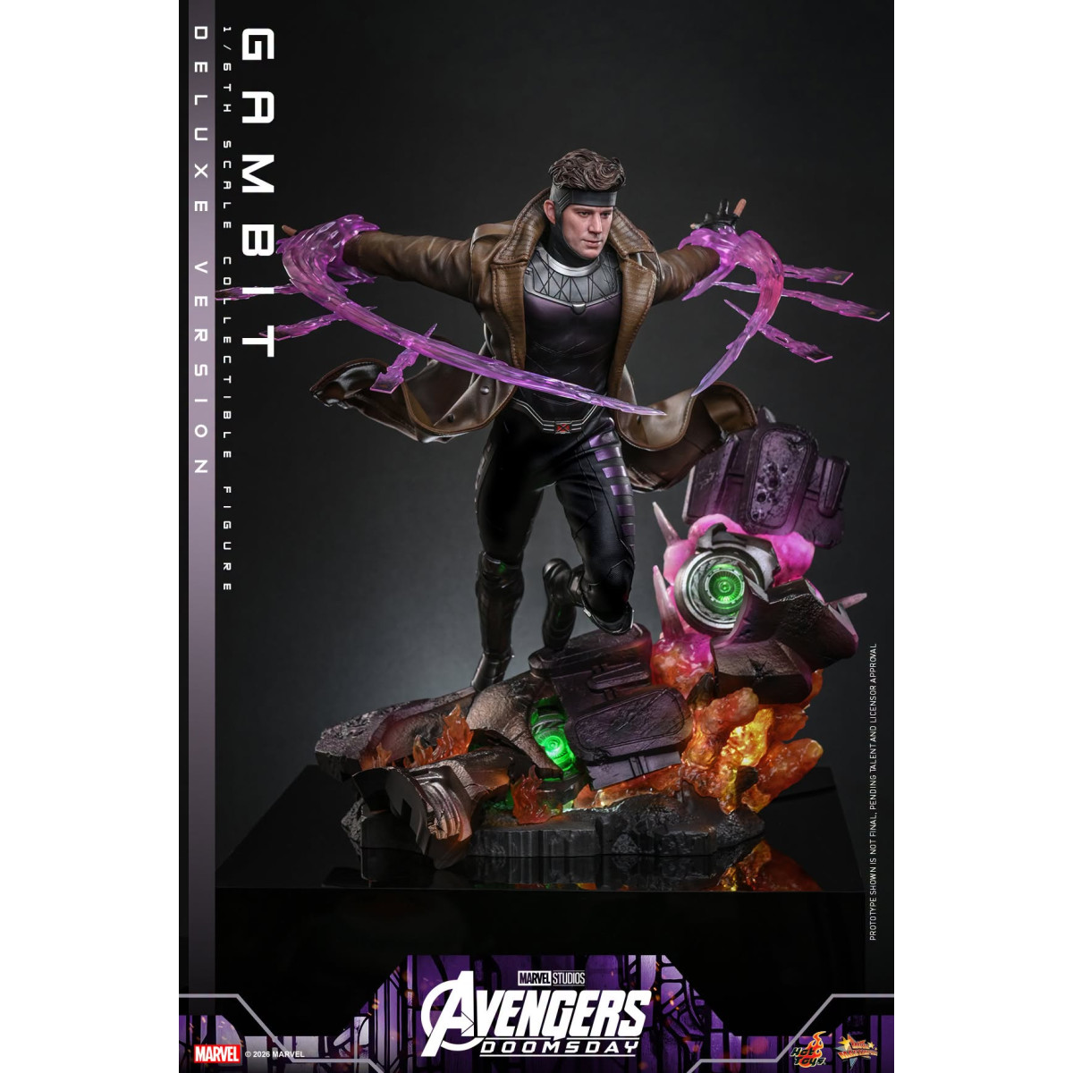 Hot Toys - Gambit Deluxe version MMS , 1/6 scale - Avengers: Doomsday