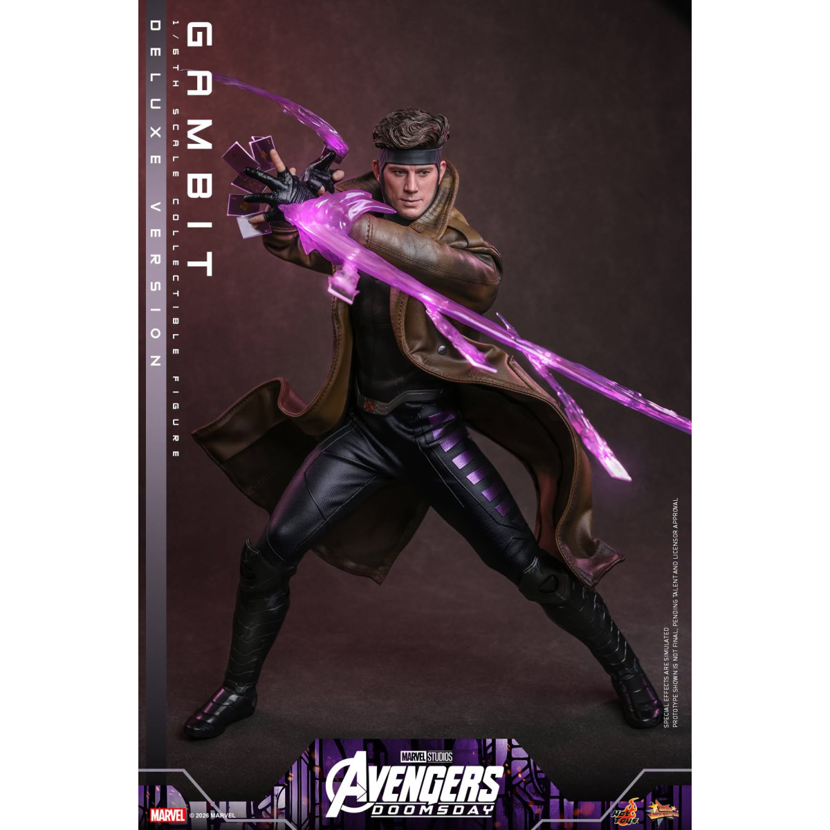 Hot Toys - Gambit Deluxe version MMS , 1/6 scale - Avengers: Doomsday