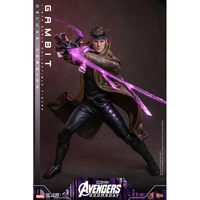 Hot Toys - Gambit Deluxe version MMS , 1/6 scale - Avengers: Doomsday