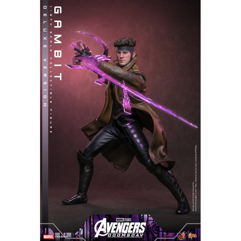 Hot Toys - Gambit Deluxe version MMS , 1/6 scale - Avengers: Doomsday