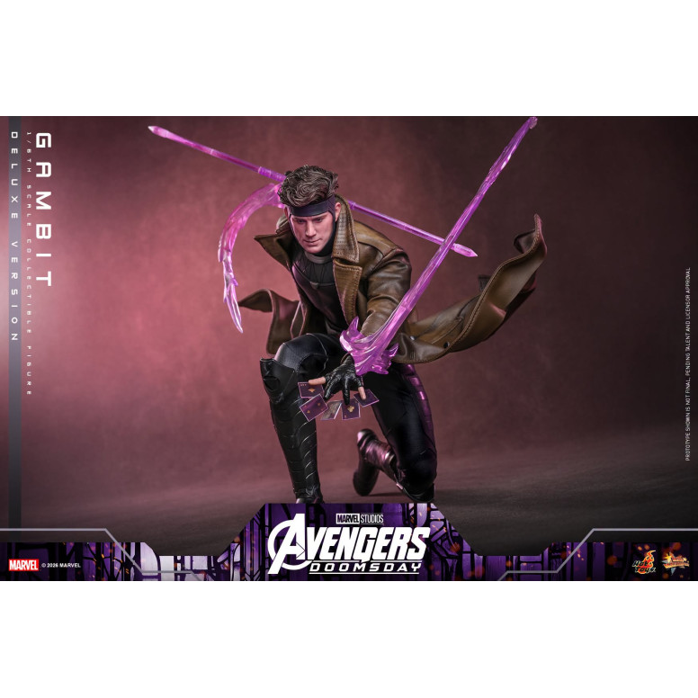 Hot Toys - Gambit Deluxe version MMS , 1/6 scale - Avengers: Doomsday