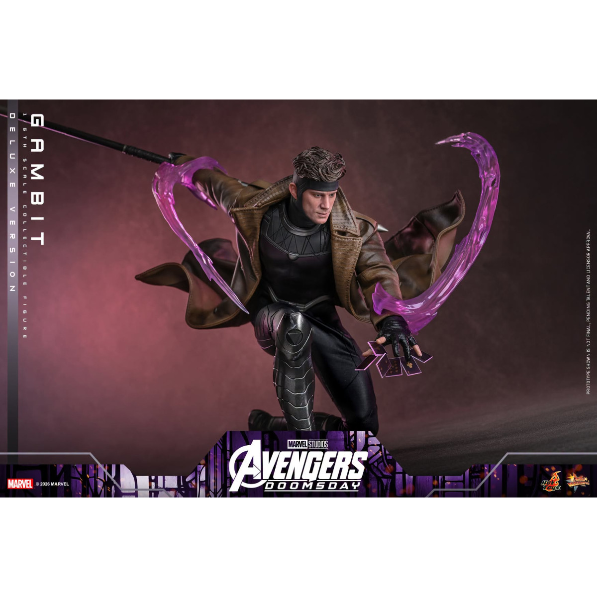 Hot Toys - Gambit Deluxe version MMS , 1/6 scale - Avengers: Doomsday