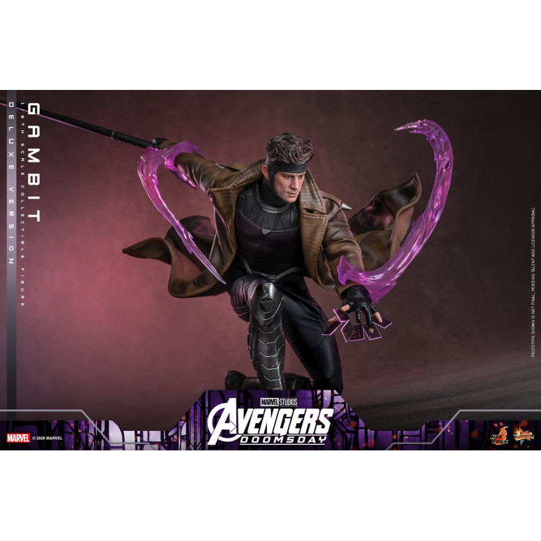 Hot Toys - Gambit Deluxe version MMS , 1/6 scale - Avengers: Doomsday