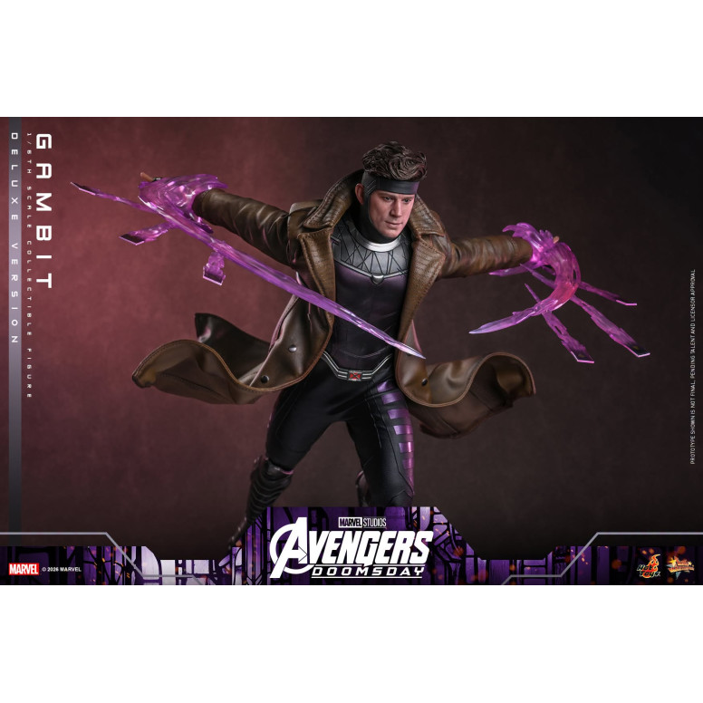 Hot Toys - Gambit Deluxe version MMS , 1/6 scale - Avengers: Doomsday