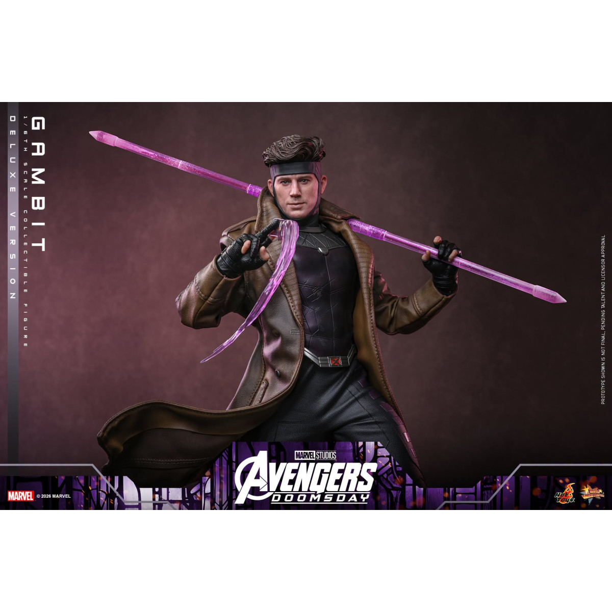 Hot Toys - Gambit Deluxe version MMS , 1/6 scale - Avengers: Doomsday