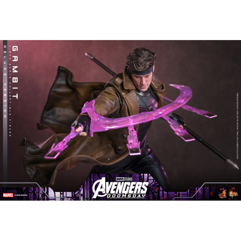 Hot Toys - Gambit Deluxe version MMS , 1/6 scale - Avengers: Doomsday