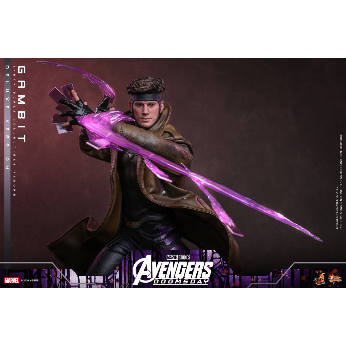 Hot Toys - Gambit Deluxe version MMS , 1/6 scale - Avengers: Doomsday