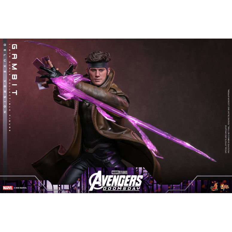 Hot Toys - Gambit Deluxe version MMS , 1/6 scale - Avengers: Doomsday