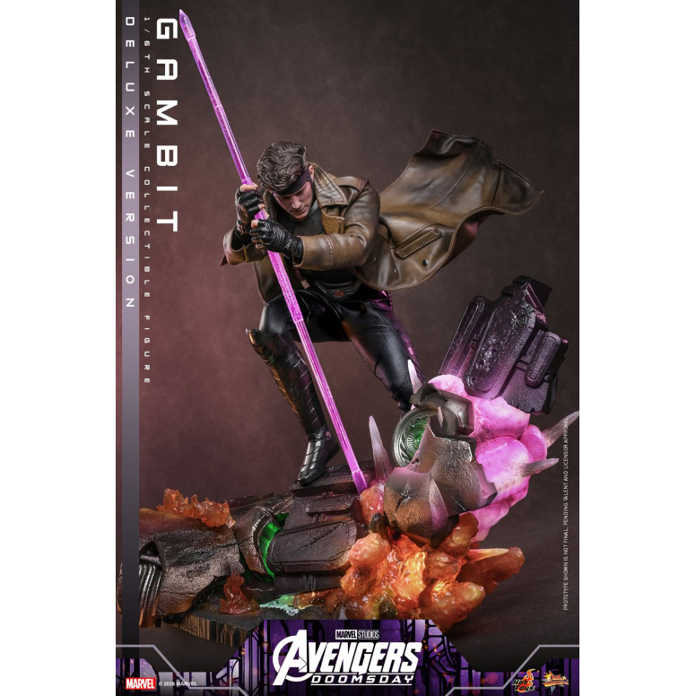 Hot Toys - Gambit Deluxe version MMS , 1/6 scale - Avengers: Doomsday