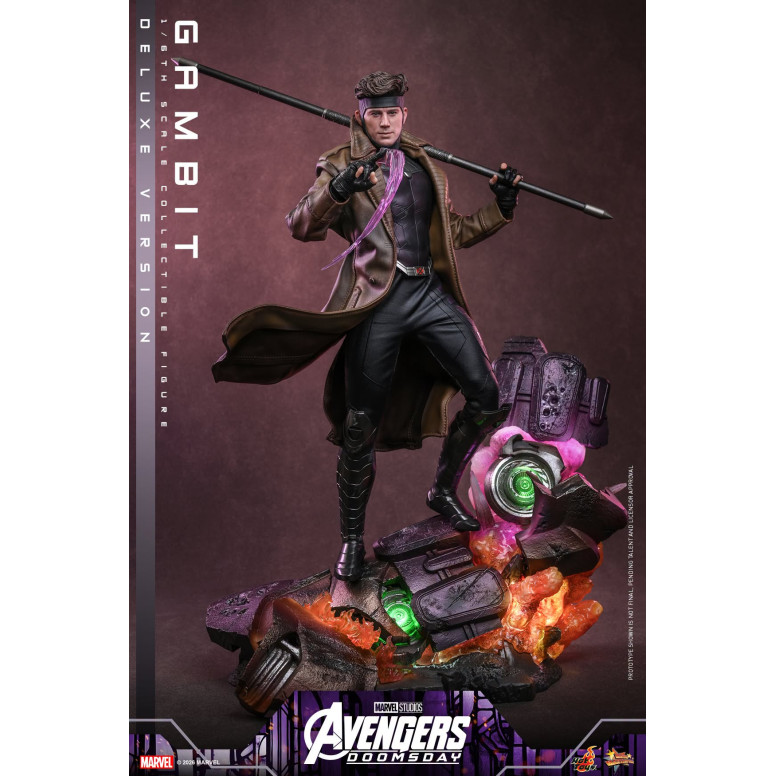 Hot Toys - Gambit Deluxe version MMS , 1/6 scale - Avengers: Doomsday