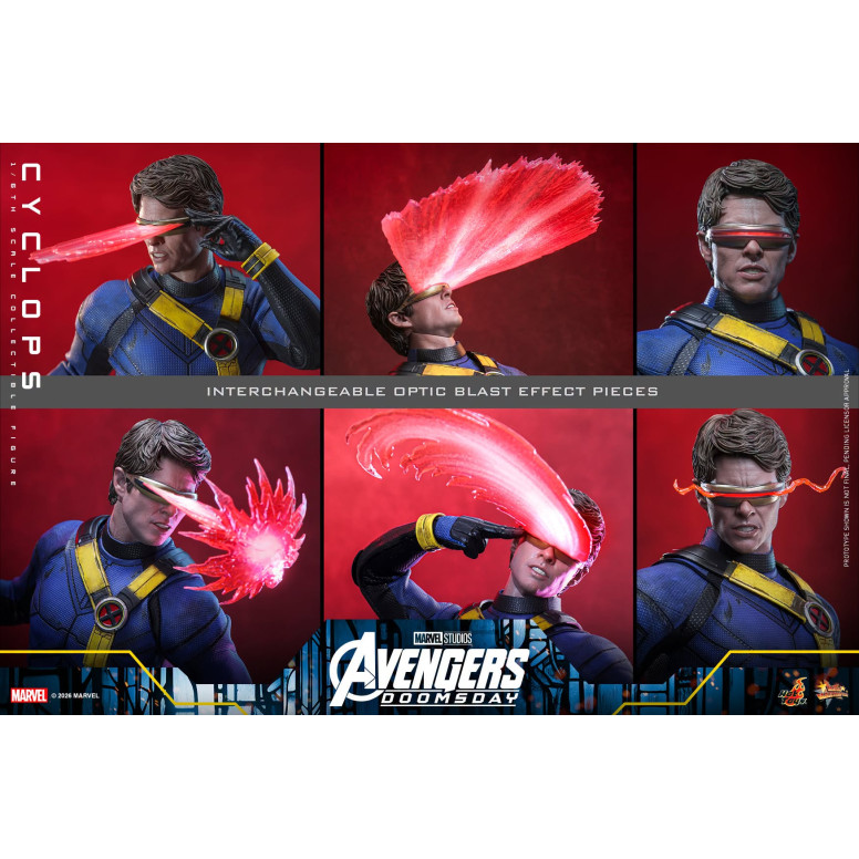 Hot Toys - 1/6-Scale Cyclops MMS — Avengers: Doomsday