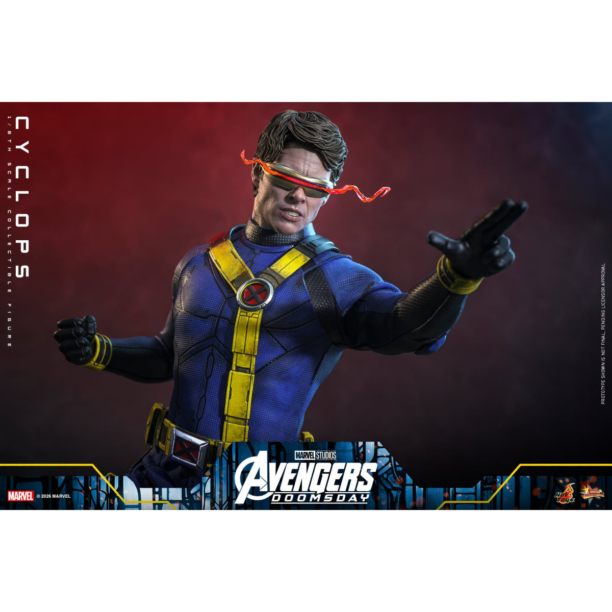 Hot Toys - 1/6-Scale Cyclops MMS — Avengers: Doomsday