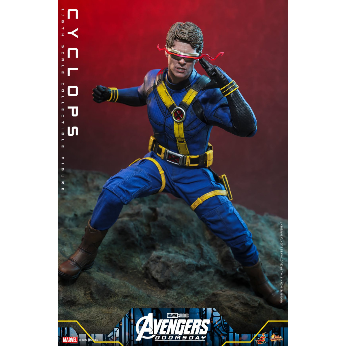 Hot Toys - 1/6-Scale Cyclops MMS — Avengers: Doomsday