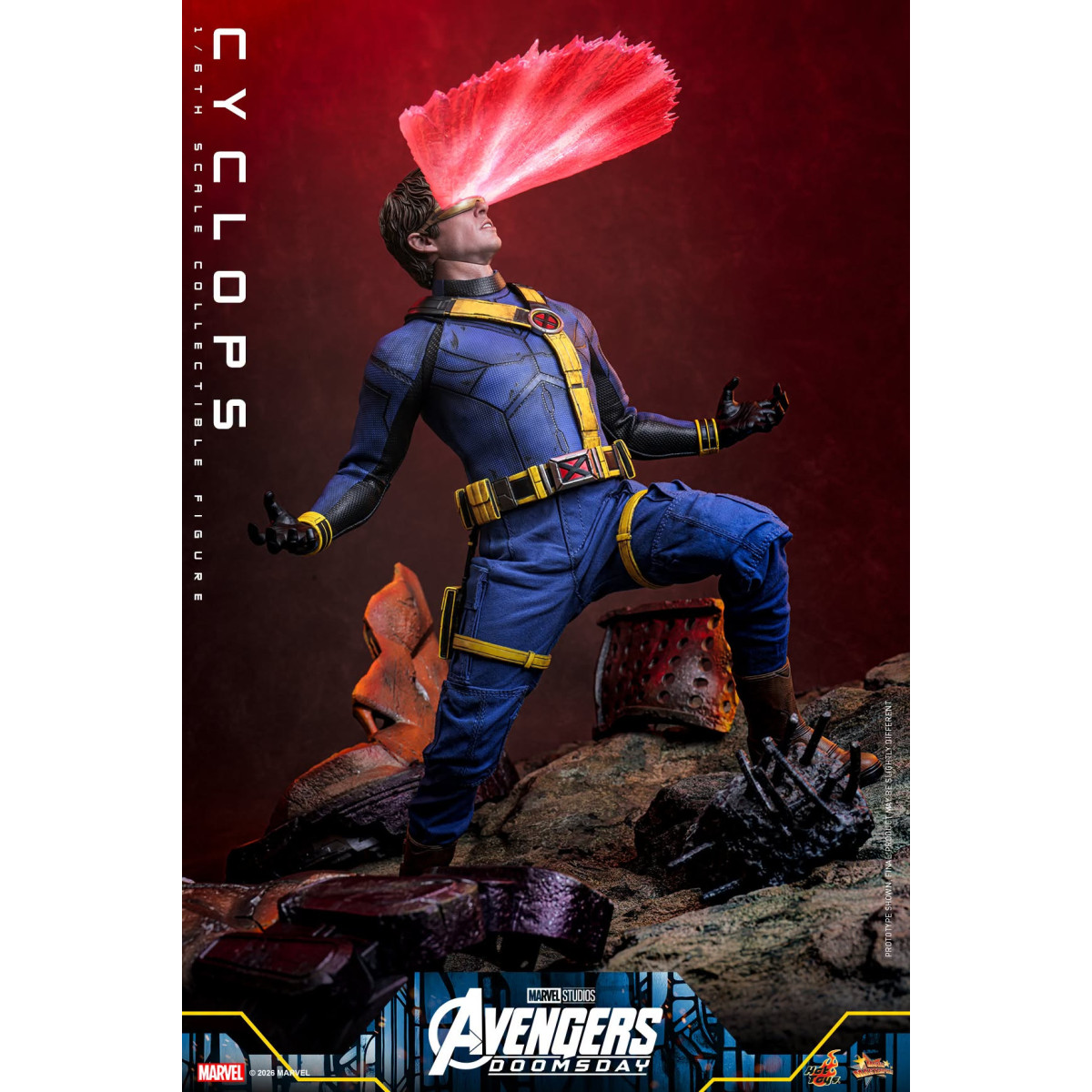 Hot Toys - 1/6-Scale Cyclops MMS — Avengers: Doomsday
