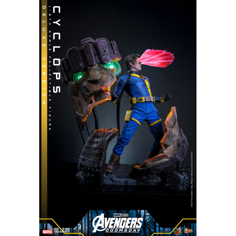 Hot Toys - Cyclops Deluxe Version MMS, 1/6 Scale - Avengers: Doomsday