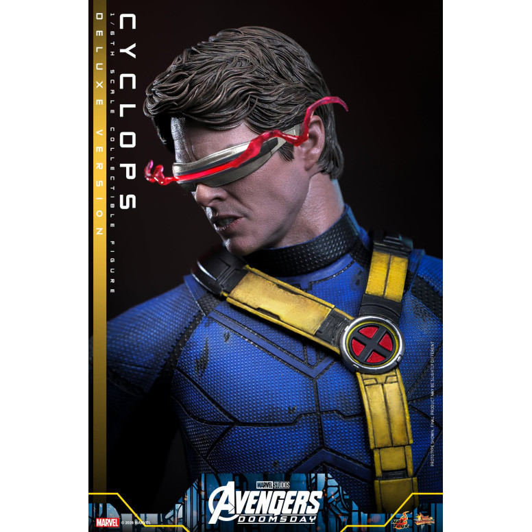Hot Toys - Cyclops Deluxe Version MMS, 1/6 Scale - Avengers: Doomsday