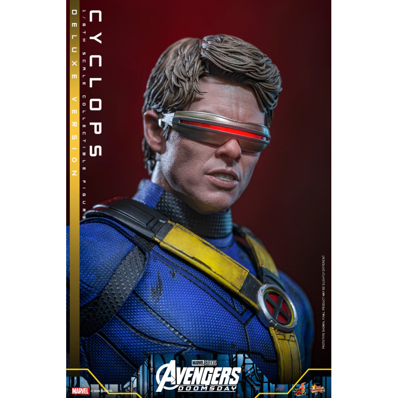 Hot Toys - Cyclops Deluxe Version MMS, 1/6 Scale - Avengers: Doomsday