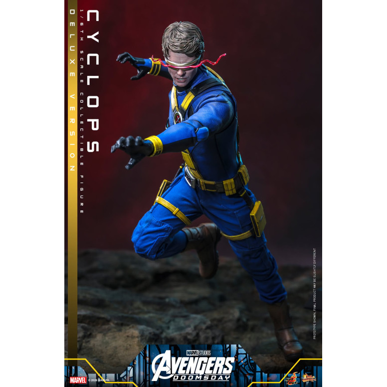 Hot Toys - Cyclops Deluxe Version MMS, 1/6 Scale - Avengers: Doomsday