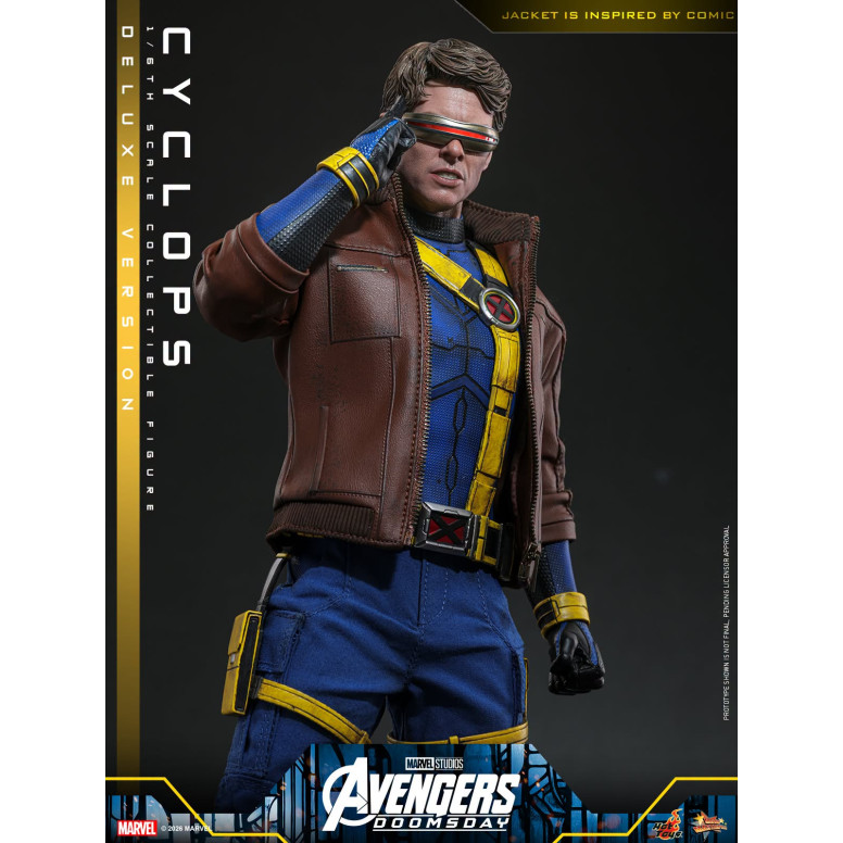 Hot Toys - Cyclops Deluxe Version MMS, 1/6 Scale - Avengers: Doomsday