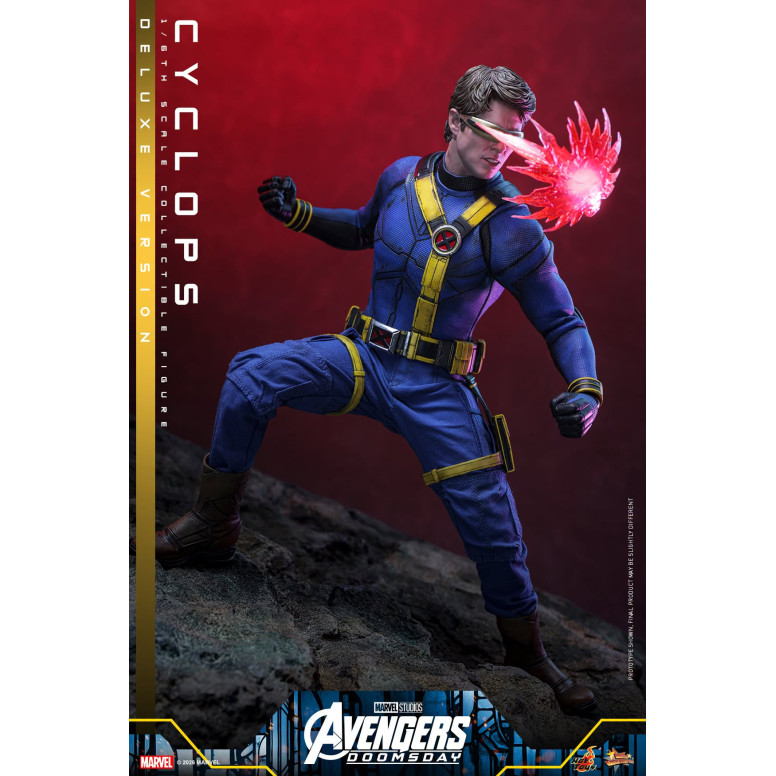 Hot Toys - Cyclops Deluxe Version MMS, 1/6 Scale - Avengers: Doomsday