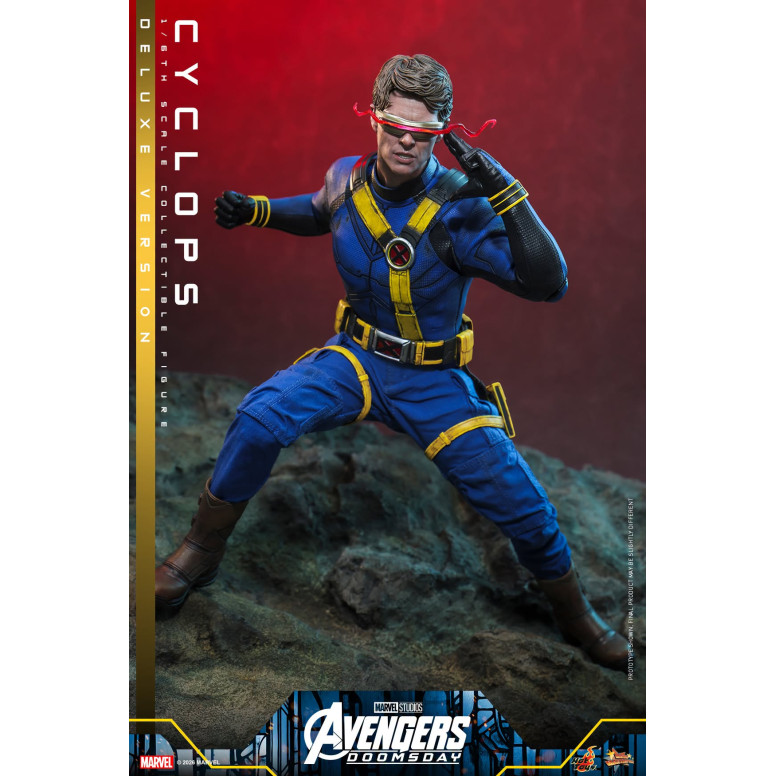 Hot Toys - Cyclops Deluxe Version MMS, 1/6 Scale - Avengers: Doomsday
