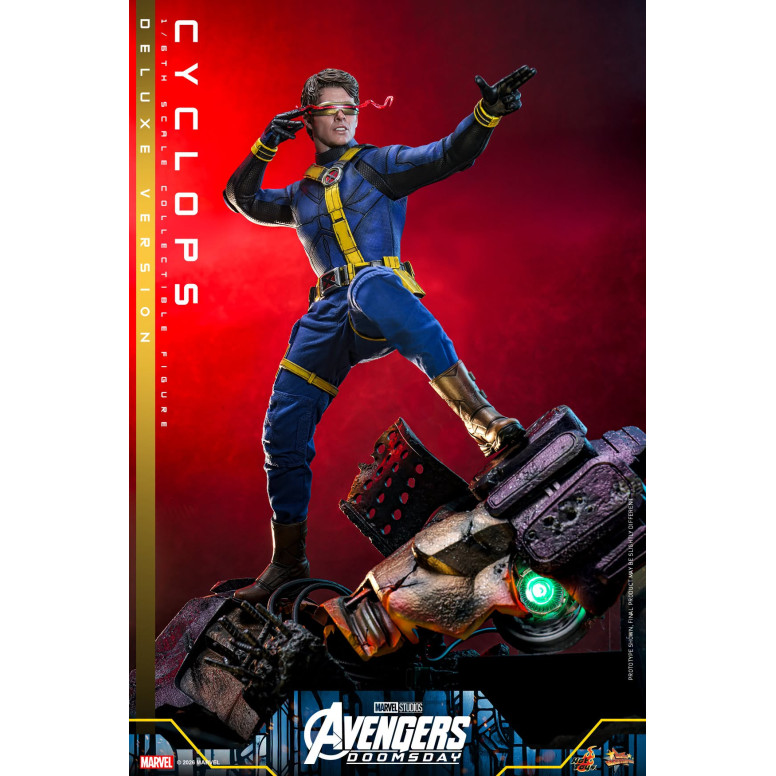 Hot Toys - Cyclops Deluxe Version MMS, 1/6 Scale - Avengers: Doomsday