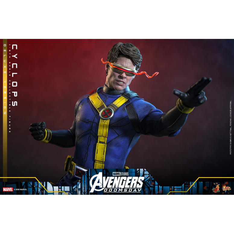 Hot Toys - Cyclops Deluxe Version MMS, 1/6 Scale - Avengers: Doomsday