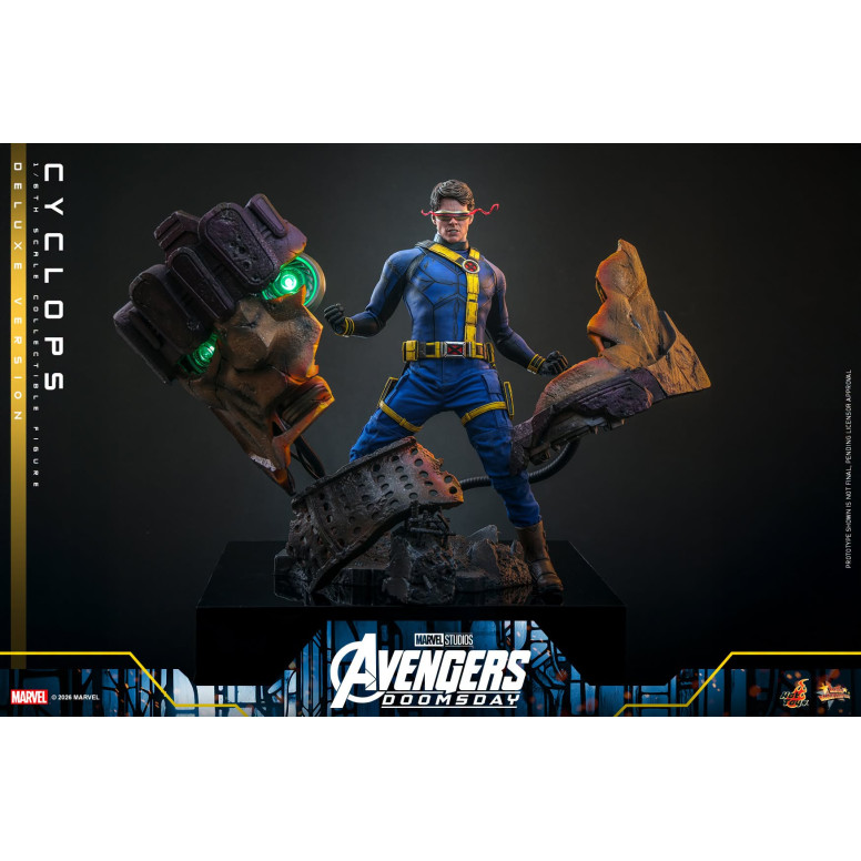 Hot Toys - Cyclops Deluxe Version MMS, 1/6 Scale - Avengers: Doomsday