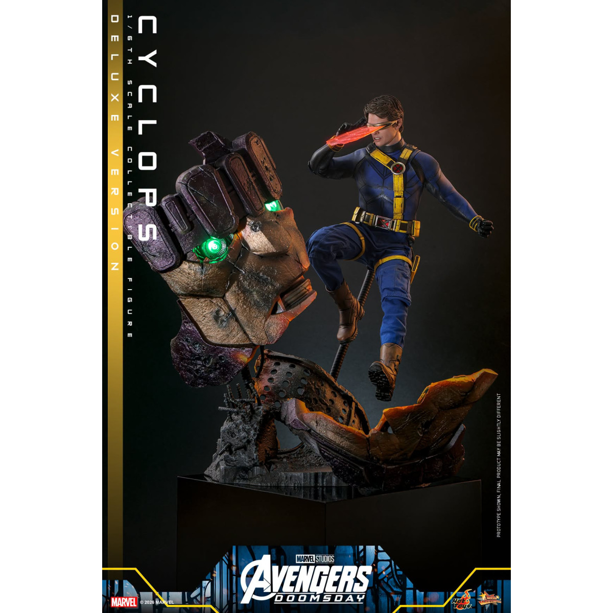 Hot Toys - Cyclops Deluxe Version MMS, 1/6 Scale - Avengers: Doomsday