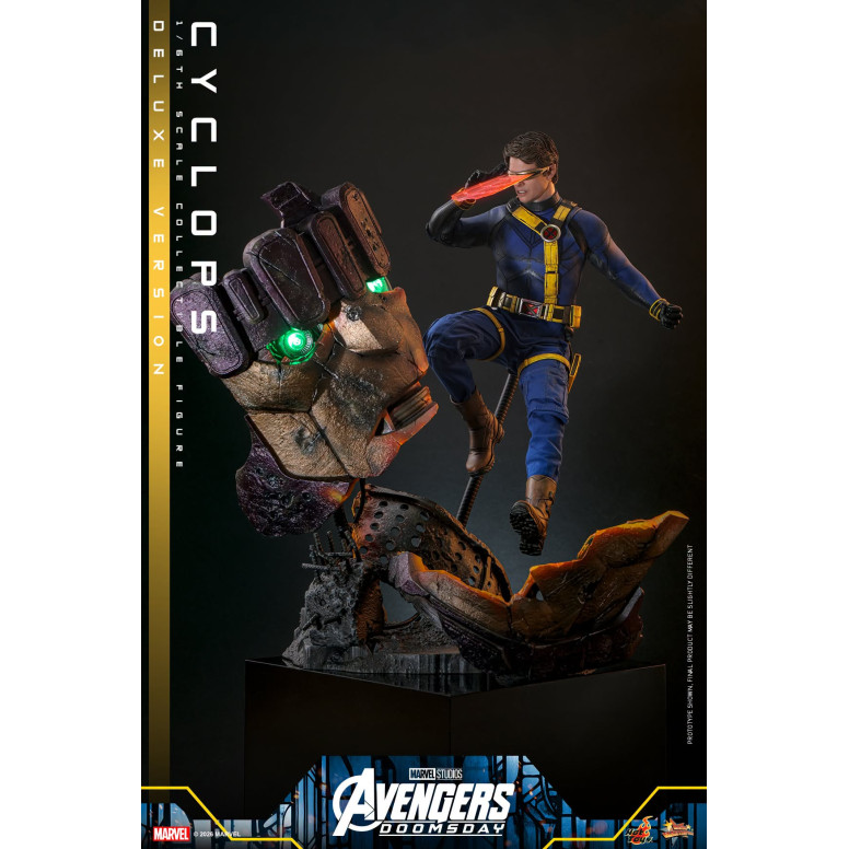 Hot Toys - Cyclops Deluxe Version MMS, 1/6 Scale - Avengers: Doomsday
