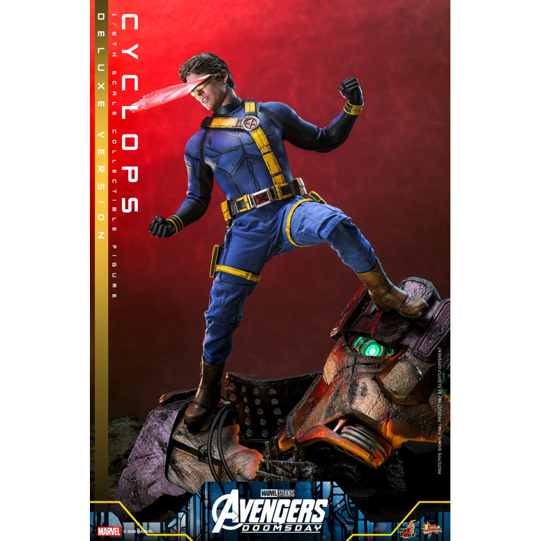 Hot Toys - Cyclops Deluxe Version MMS, 1/6 Scale - Avengers: Doomsday
